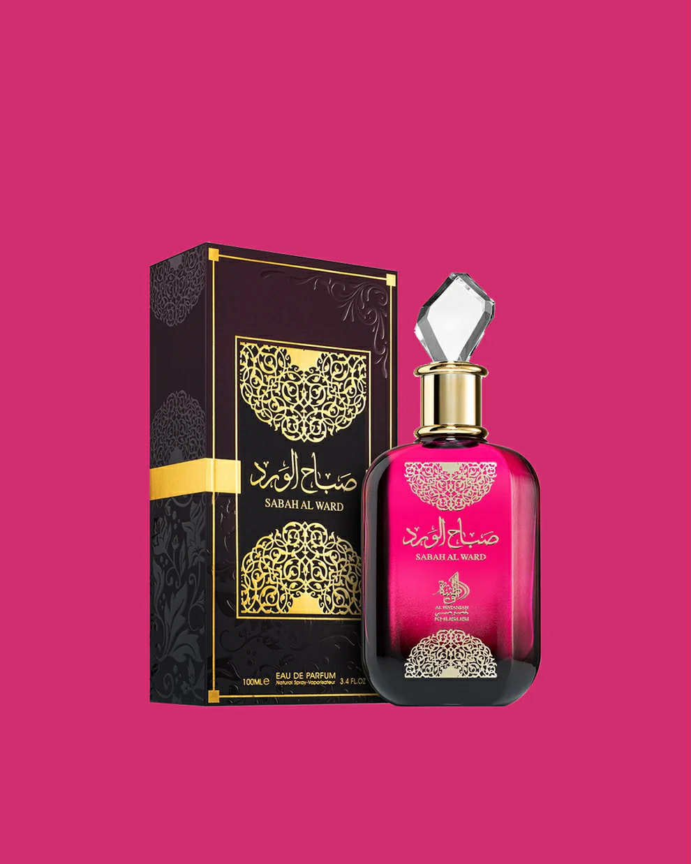 Sabah Al Ward-al Wataniah.Agua De Perfume 100ml.Mulher.