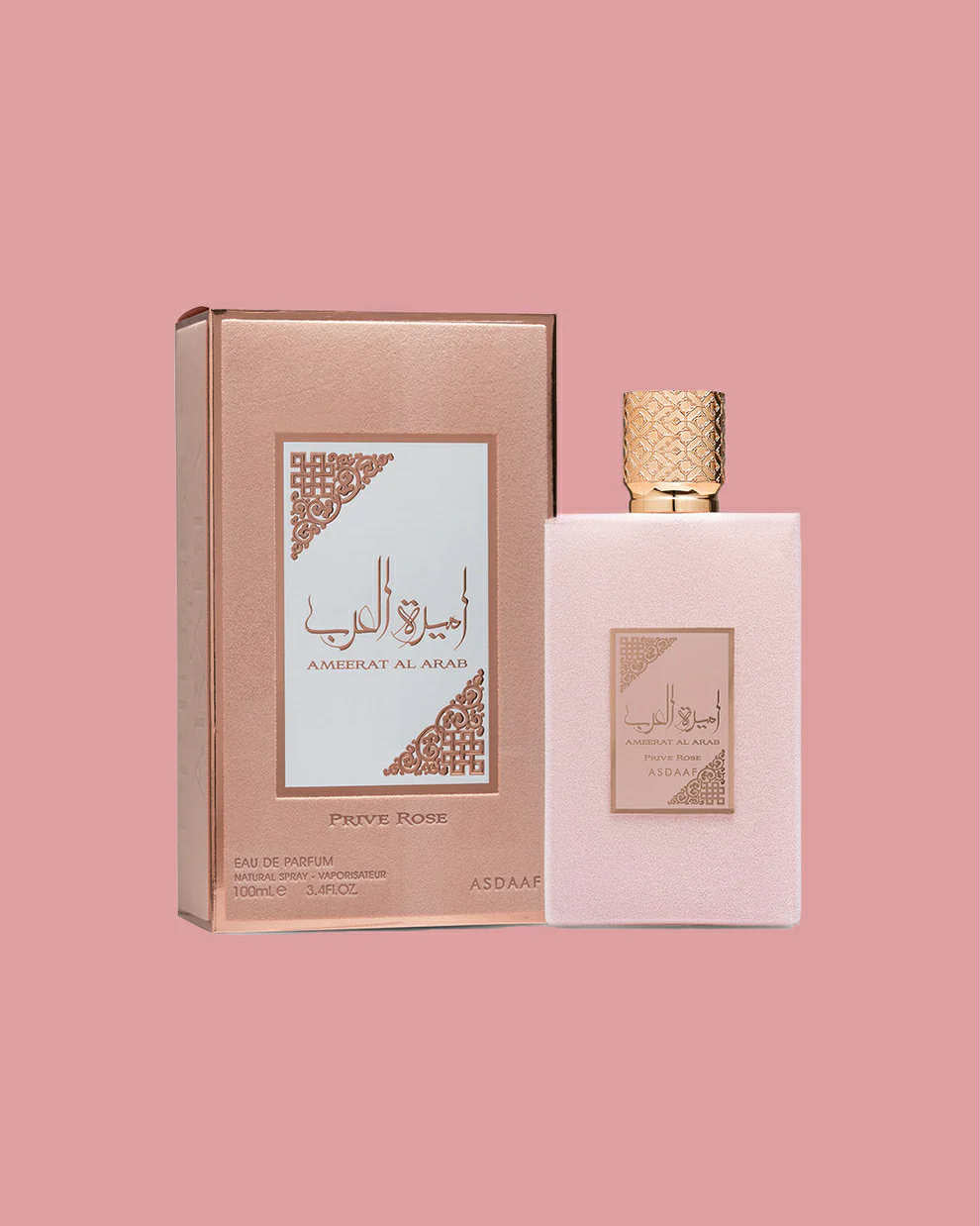 Asdaaf Ameerat Al Arab Prive Rose Agua De Perfume 100 ml. Mulher