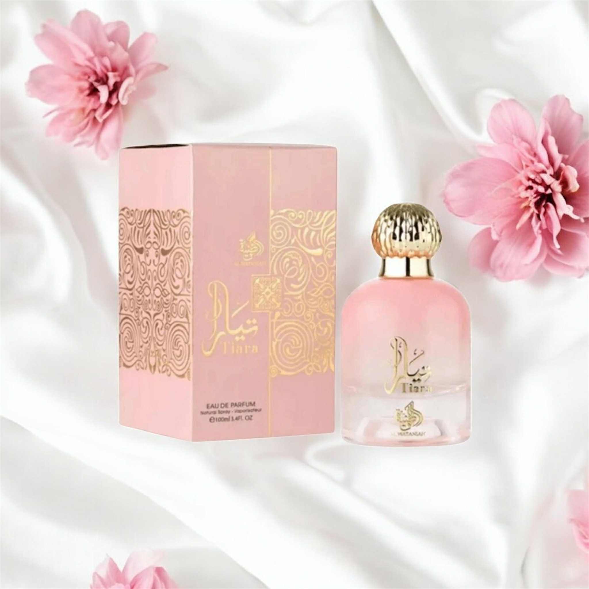 Al wataniah Tiara pink. Eau de Parfum 100ml.  Mulher