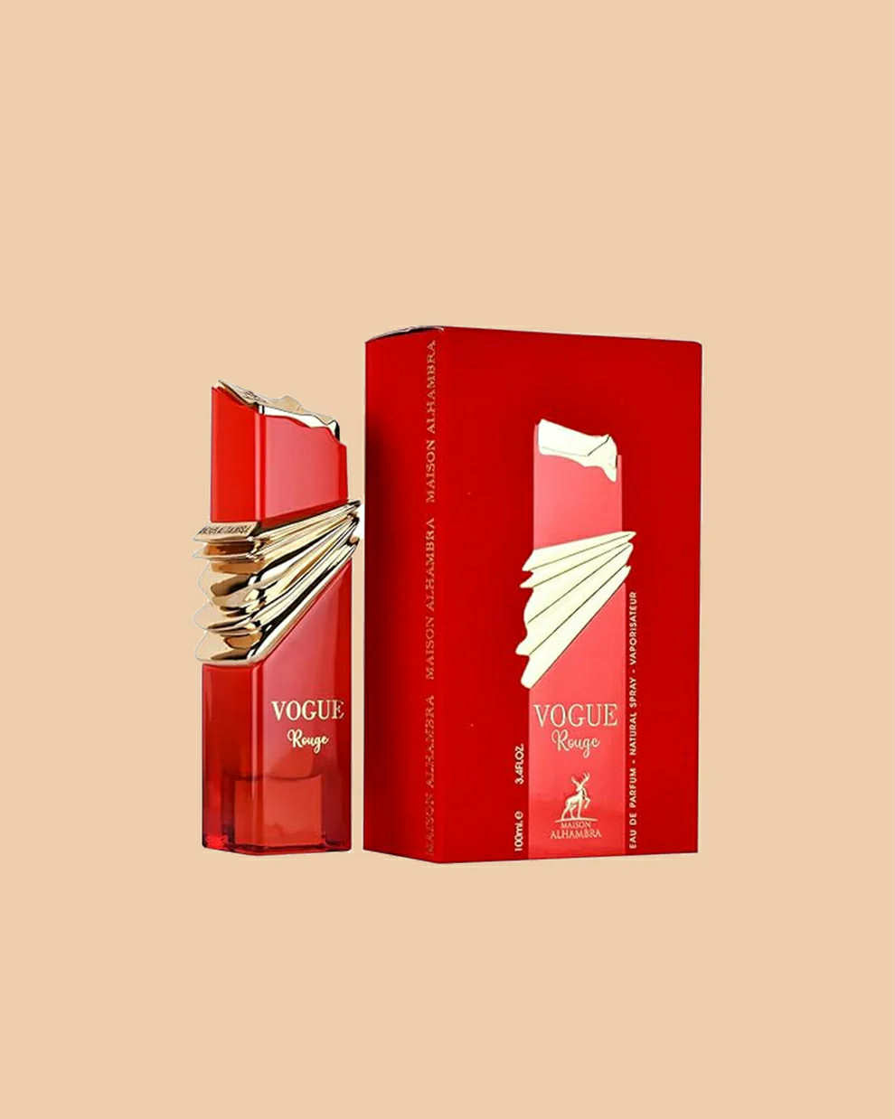 Vogue Rouge.Maison Alhambra.Agua de Perfume 100ml.Mulher.