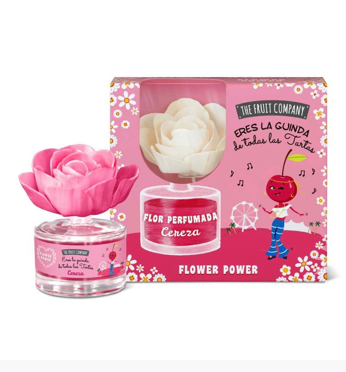 Flor perfumada cereza.