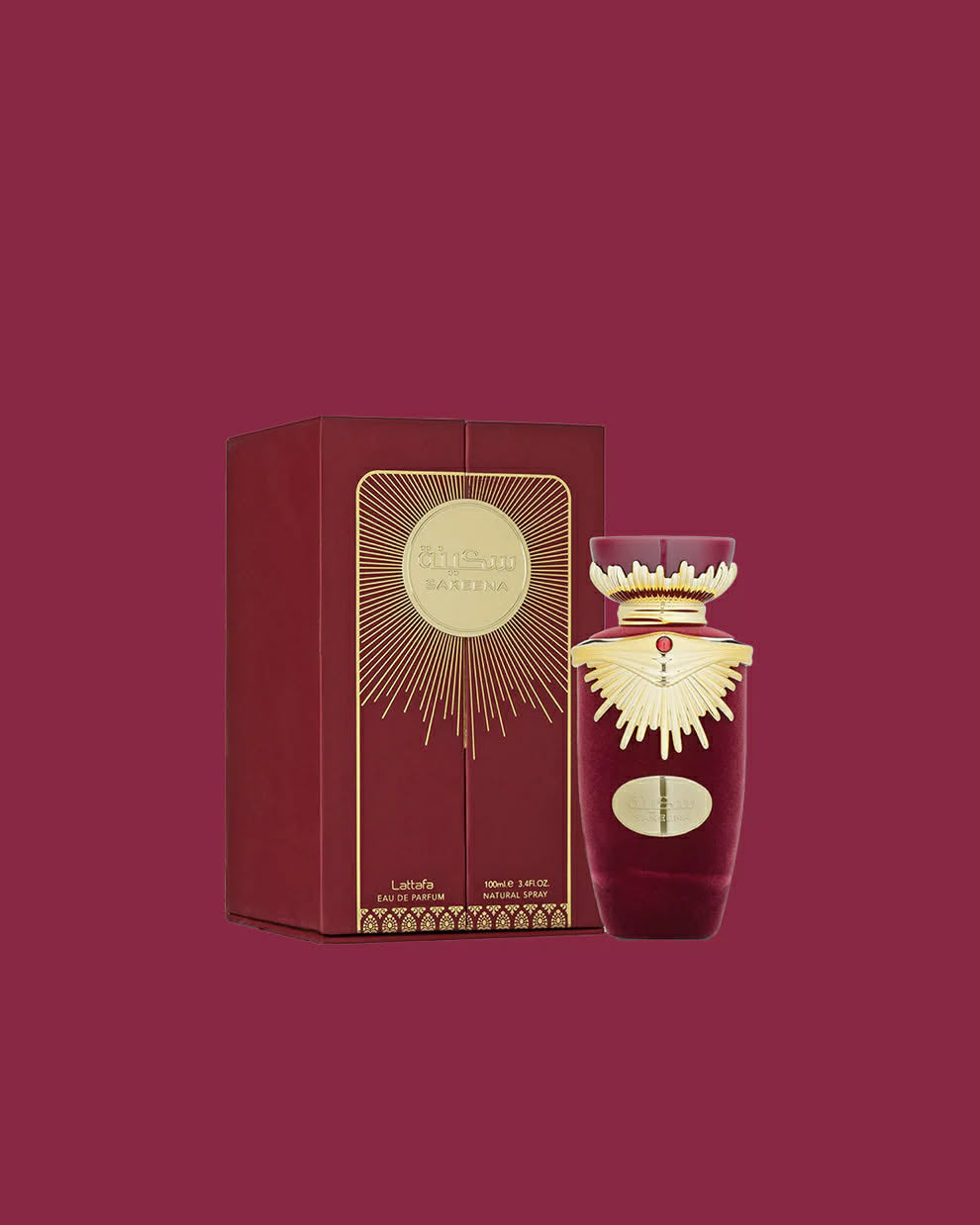 Lattafa Perfume Sakeena.Agua De Perfume 100 Ml Mulher