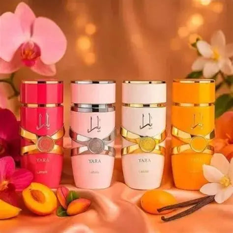 Conjunto de presente com 4 unidades da My Yara Collection, 25ml cada