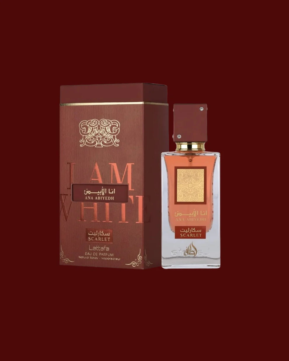 Ana Abiyedh Scarlet Lattafa.