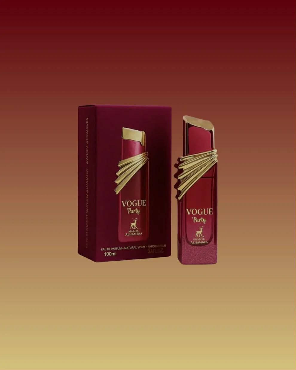 Vogue Party Maison Alhambra Agua De Perfume.100 ml Mulher