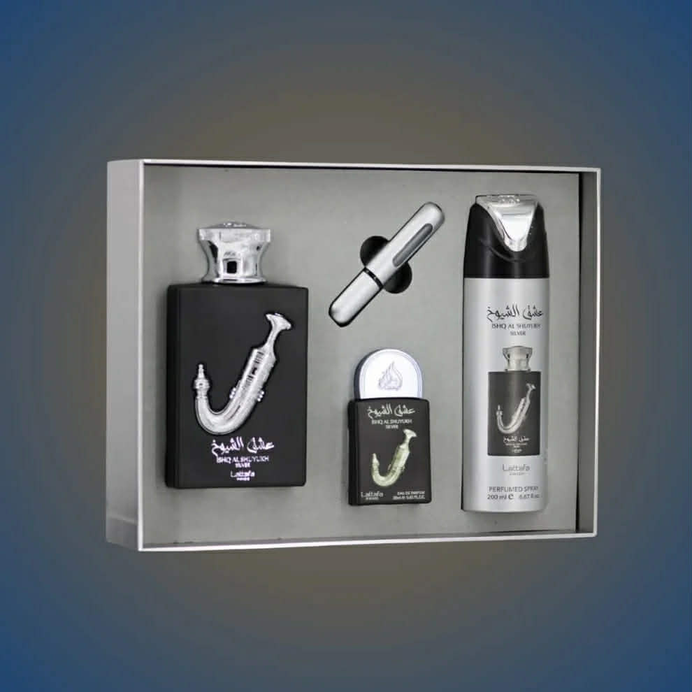 Lattafa Pride Isqh Al Shuyukh Silver.