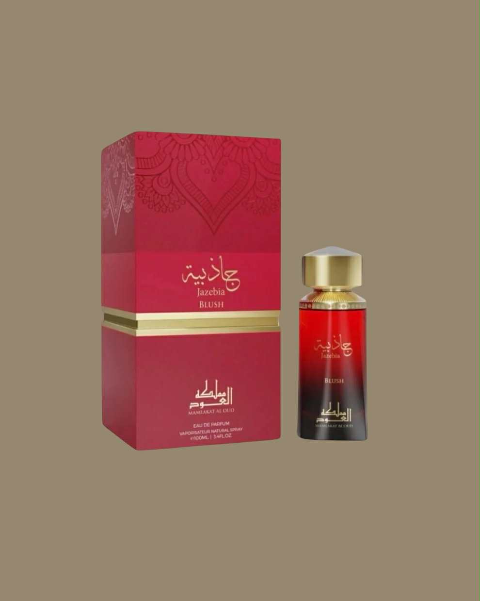 Manlakat al oud Jazebia Blush Eau de Parfum 100ml . Mulher